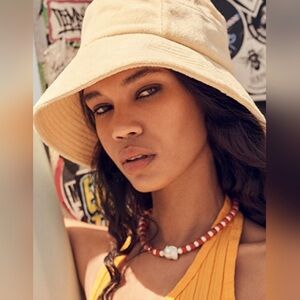 Lack Of Color Yellow Terry Bucket Hat